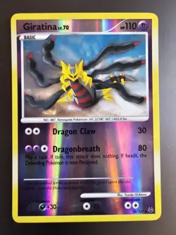 Giratina - 28/127 - Pokemon Platinum Reverse Holo Rare LP - Image 1