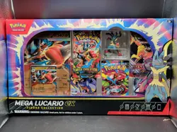 Pokemon TCG: Mega Lucario ex Premium Figure Collection Box Sealed - Image 1