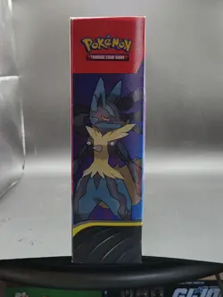 Pokemon TCG: Mega Lucario ex Premium Figure Collection Box Sealed - Image 4