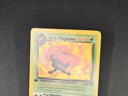 Pokemon TCG Dark Vileplume 30/82 1st Edition Team Rocket Rare Holo Vintage Card - Image 2
