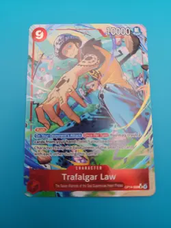 Trafalgar Law - OP14-009 (Alternate Art) OP14-009 The Azure Sea's Seven Foil - Image 1