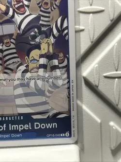 Prisoner of Impel Down OP16-042 R The Time of Battle Foil English One Piece - Image 5