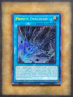 Yugioh Primite Drillbeam BLMM-EN173 Secret Rare 1st Ed NM - Image 1