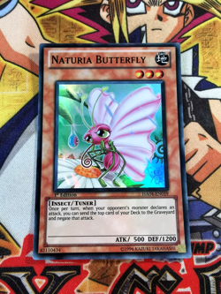 Naturia Butterfly ha04-en019 1st Edition (NM) Super Rare Yu-Gi-Oh! - Image 1