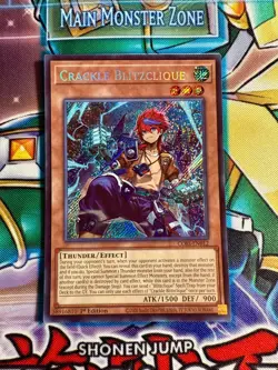 Yugioh Crackle Blitzclique CORI-EN012 1st Edition Secret Rare NM - Image 1