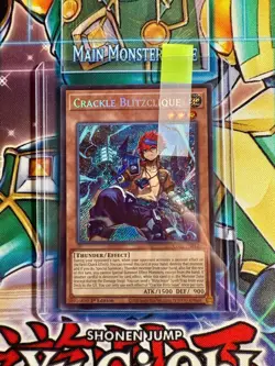 Yugioh Crackle Blitzclique CORI-EN012 1st Edition Secret Rare NM - Image 3