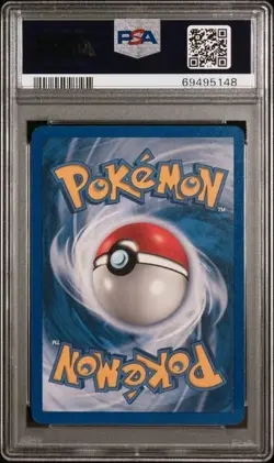 2002 Pokemon Expedition 51 Machamp Reverse Foil PSA 9 - Image 2