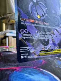 Mega Chandelure ex 115/084 Me05: Pitch Black Holo - Image 3