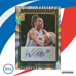 2025 Donruss WNBA Kayla McBride Signature Series Holo Laser Auto Minnesota Lynx - Image 1