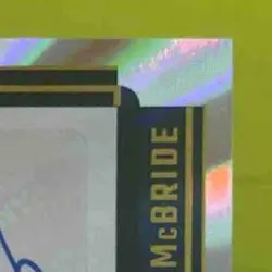 2025 Donruss WNBA Kayla McBride Signature Series Holo Laser Auto Minnesota Lynx - Image 5