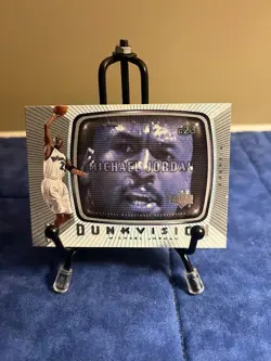 2002 Upper Deck Basketball Michael Jordan DunkVision #DV1 Wizards Read - Image 1