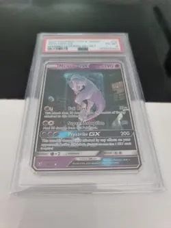 PSA 6 Mewtwo GX #78/73 Shining Legends 2017 Mewtube Secret Rare Pokemon - Image 1