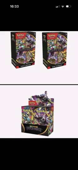 PRESALE Pokemon TCG Pitch Black Booster Box x1 And Booster Bundle x2 Sealed - Image 1