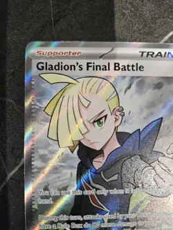 Pokemon TCG Gladion's Final Battle Pitch Black 108/084 Ultra Rare NM+ - Image 3