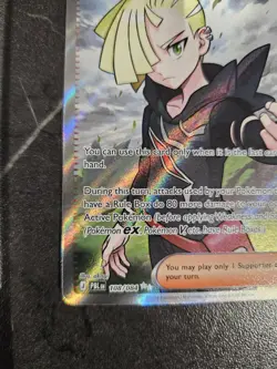 Pokemon TCG Gladion's Final Battle Pitch Black 108/084 Ultra Rare NM+ - Image 5