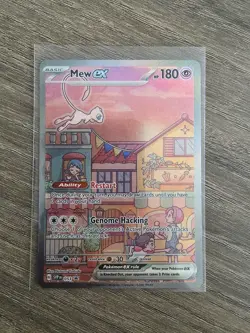 Pokemon Mew ex SVP053 Black Star Promo Scarlet Violet 151 UPC English Card NM - Image 1