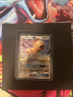 Persian GX 149/214 Sm Unbroken Bonds Holo Pokemon Card - Image 1