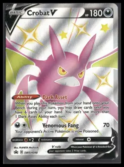 Crobat V #SWSH098 Sword & Shield Promo Cards VLP - Image 1