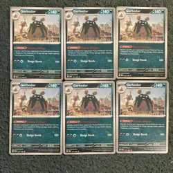 Lot Of 6 Garbodor 057/086 Pokemon TCG - Chaos Rising Cards - Image 1