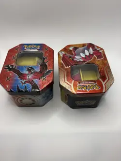Pokemon TCG XY Bulk Mixed Card Lot in 2 Tins English w/ Jigglypuff + More - Image 2