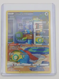 Pokemon TCG Dunsparce GG23/GG70 Crown Zenith Full Art Ultra Rare Holo Card - Image 1