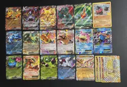 20x Pokemon Card Lot - Charizard Blastoise EX Evolutions - Image 1