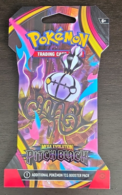 Pokemon TCG: Mega Evolution Pitch Black Booster Pack 10 Cards English - Duskull - Image 1