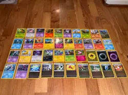 POKEMON 40 Card Lot ALL CRACKED ICE HOLO/FOIL KOREAN Premium Champion Pack 2016 - Image 1
