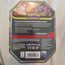 Pokemon Mega Moonlit Tin Gengar Box Sealed New Pokemon Card - Image 2