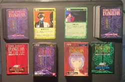 Neon Genesis Evangelion TCG Starter Decks 100 Cards 1998 Bandai anime manga - Image 1