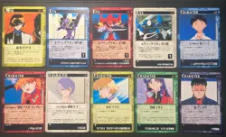 Neon Genesis Evangelion TCG Starter Decks 100 Cards 1998 Bandai anime manga - Image 2