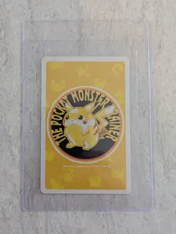 Charmander - Pokemon (Yellow Pikachu) Japanese Poker Card 1996 *NM* - Image 2