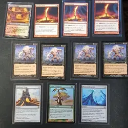 Magic: The Gathering 15-Card Lot Sacred Foundry/Seething Song English Regular - Image 1