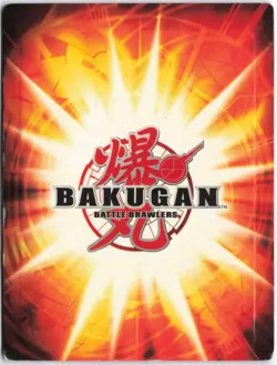 Bakugan DRAG Metal Gate Card COPPER 2008 BA212a-GA-SM-GBL 17/48b - Image 2