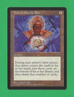 1997 Magic the Gathering - Teferi's Puzzle Box - Visions MTG - Image 1