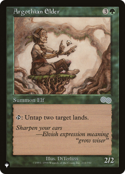 Argothian Elder - USG-233 - PLST - Near Mint - MTG - Image 1