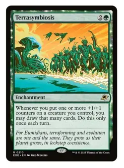 1x MTG Terrasymbiosis - Edge of Eternities Rare! NM Mint - Image 1