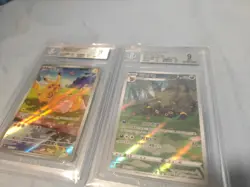 Pokemon cards lot Pikachu 151 c and umbreon gem pack BGS 9 - Image 2