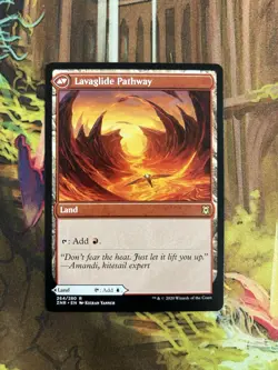 Zendikar Rising Riverglide Pathway Lavaglide Pathway MTG NM - Image 2