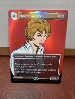 Jennifer Walters Borderless Foil 388 Marvel Super Heroes Magic the Gathering NM - Image 1