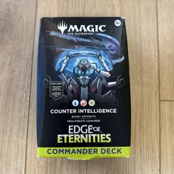 MTG Magic The Gathering Edge of Eternities Counter Intelligence Commander Deck - Image 1