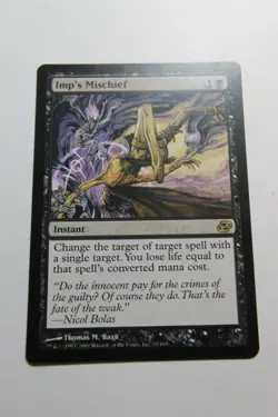 MTG Imp's Mischief x1- -Planar Chaos-Lightly Played - Image 1