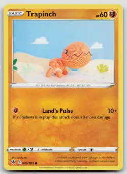 Trapinch 089/189 Asako Ito - Darkness Ablaze - EN - NM - Pokemon TCG - Image 1