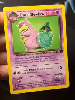 Dark Slowbro 29/82 Rare Team Rocket - WOTC Pokemon Card MP - Image 4