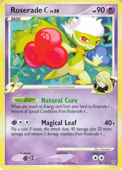 Roserade C 40/147 Rare Supreme Victors Pokemon Near Mint - Image 1