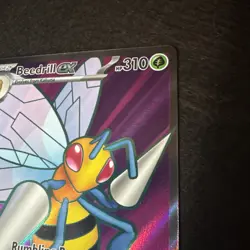Beedrill ex 098/086 Ultra Rare Full Art Pokemon TCG Chaos Rising CRI English NM - Image 5