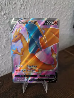 Pokemon Charizard V SWSH050 Promo NM Englisch Holo - Image 1