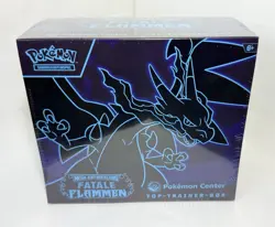 Pokemon Center Top-Trainer-Box Fatale Flammen Deutsch versiegelt - Image 1
