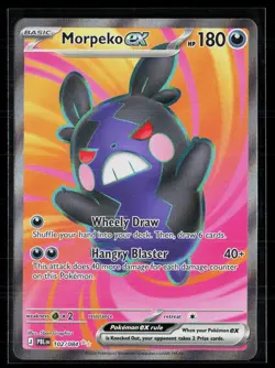 Morpeko ex 102/084 5ban Graphics Ultra Rare Pitch Black Pokemon NM - Image 1