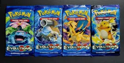 Original Pokemon XY Evolutions Booster Englisch Sealed Inkl. Sleeve - Image 2